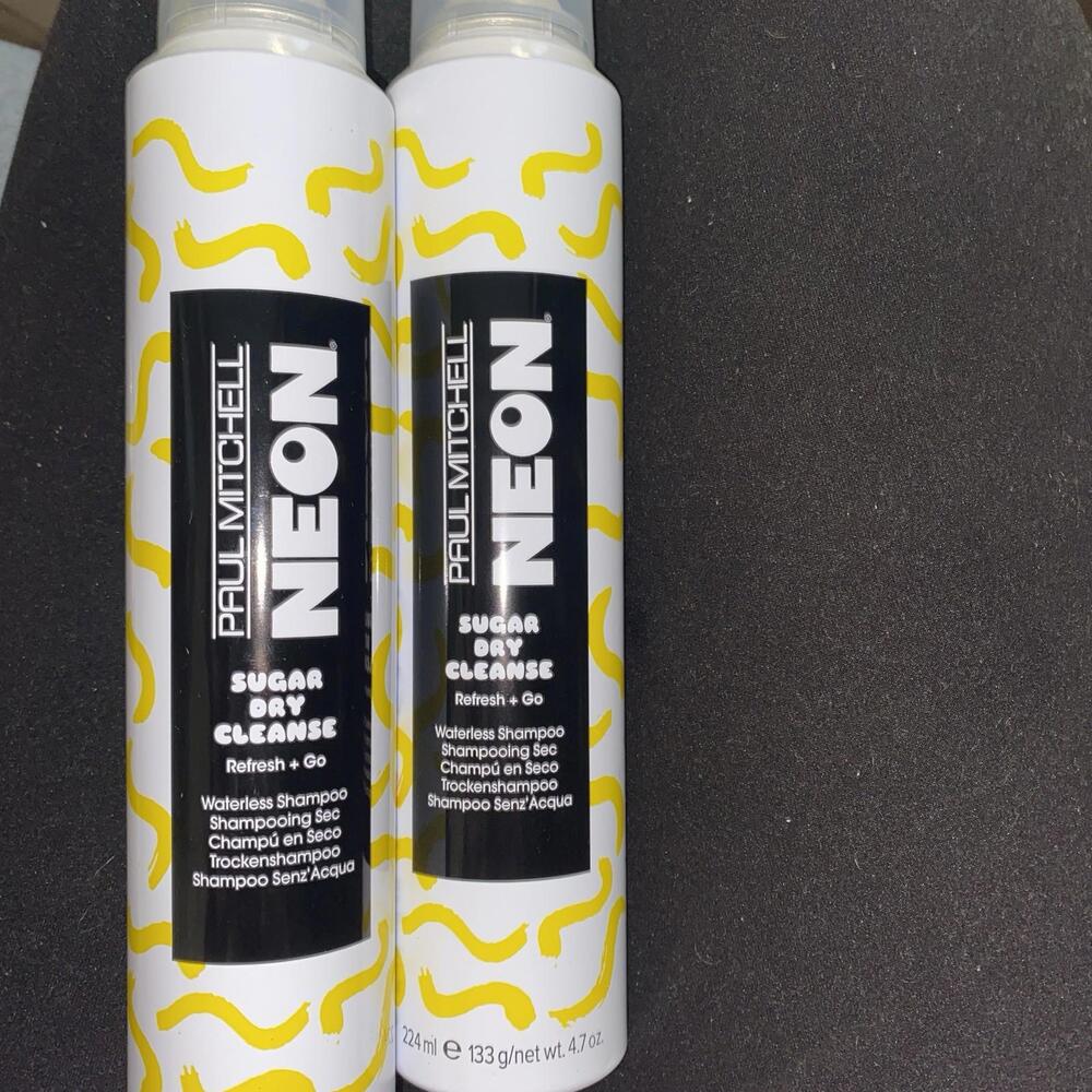 NEW PAUL MITCHELL NEON SUGAR DRY SHAMPOO REFRESH + GO 4.7 OZ  Lot of 2 #750